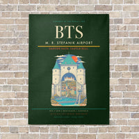 Thumbnail for M. R. Stefanik Airport BTS - Canvas No Frame - Dark Green