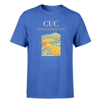 Thumbnail for Camilo Daza International Airport (CUC) T-Shirt single-side front print in Blue | camilo-daza-international-airport-cuc-double-side-t-shirt