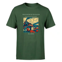 Thumbnail for VINTAGE G4485 - The Railhead Transfer - Premium T-Shirt design on darkgreen premium t shirt