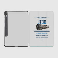 Thumbnail for JT3D design on light gray samsung tablet tablet case