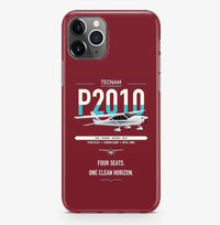Thumbnail for Tecnam P2010 design on dark red magsafe iphone case, for iPhone Pro Max