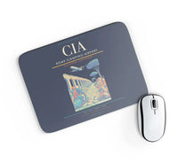 Thumbnail for Rome Ciampino Airport CIA Mouse-Pad Rectangle - Navy Blue