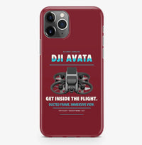 Thumbnail for DJI Avata Case ProMax design on dark red iphone case promax