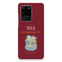 Thumbnail for Salvador - Deputado Luis Eduardo Magalhaes International Airport SSA Samsung Case - Dark Red