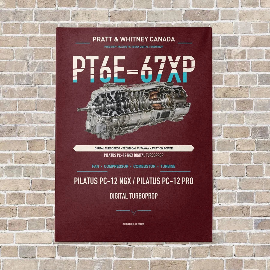 PT6E-67XP vertical canvas print - no frame - dark red background
