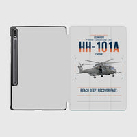 Thumbnail for Leonardo HH-101A Caesar design on light gray samsung tablet tablet case