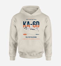 Thumbnail for KA-6D Intruder design on khaki double-side hoodie, single-side print