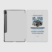 Thumbnail for IO-550 design on light gray samsung tablet tablet case