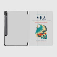 Thumbnail for Juan Gualberto Gómez Airport (VRA) design on light gray samsung tablet tablet case