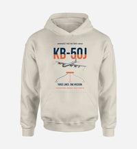 Thumbnail for KB-50J Superfortress design on khaki double-side hoodie, single-side print