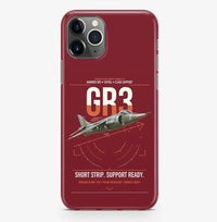 Thumbnail for Hawker Siddeley Harrier GR3 design on dark red magsafe iphone case, for iPhone Pro Max