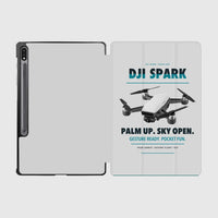 Thumbnail for DJI Spark design on light gray samsung tablet tablet case
