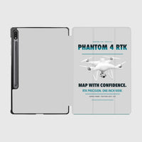 Thumbnail for DJI Phantom 4 RTK design on light gray samsung tablet tablet case