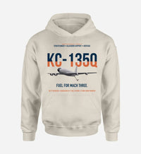 Thumbnail for KC-135Q Blackbird Tanker design on khaki double-side hoodie, single-side print