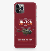 Thumbnail for Airbus UH-72A Lakota design on dark red magsafe iphone case, for iPhone Pro Max