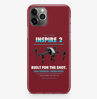 Thumbnail for DJI Inspire 2 Case ProMax design on dark red iphone case promax