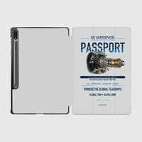 Thumbnail for PASSPORT design on light gray samsung tablet tablet case