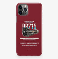 Thumbnail for BR715 Case ProMax design on dark red iphone case promax