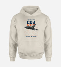Thumbnail for Panavia Tornado GR4 design on khaki double-side hoodie, single-side print