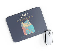 Thumbnail for AlgheroFertilia Airport AHO Mouse-Pad Rectangle - Navy Blue