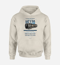 Thumbnail for HF120 design on khaki hoodie single side