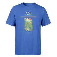 Thumbnail for Amami Airport (ASJ) T-Shirt single-side front print in Blue | amami-airport-asj-double-side-t-shirt