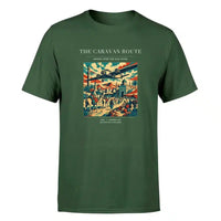 Thumbnail for VINTAGE G4040 - The Caravan Route - Premium T-Shirt design on darkgreen premium t shirt