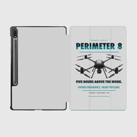 Thumbnail for Skyfront Perimeter 8 design on light gray samsung tablet tablet case