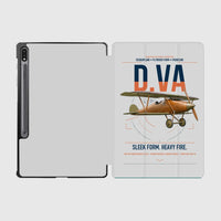 Thumbnail for Albatros D.Va design on light gray samsung tablet tablet case