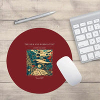 Thumbnail for VINTAGE G4326 - The Silk And Bamboo Test - Designed Mouse Pads design on darkred round