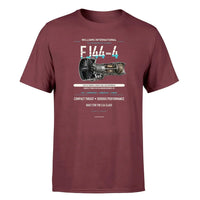 Thumbnail for FJ44-4 design on dark red single side