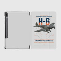 Thumbnail for Heinkel He 111H-6 design on light gray samsung tablet tablet case
