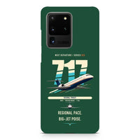 Thumbnail for Boeing 717-200 design on samsung case - dark green