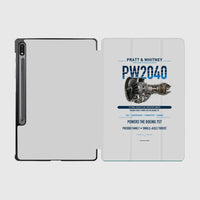 Thumbnail for PW2040 design on light gray samsung tablet tablet case
