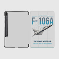 Thumbnail for F-106A Delta Dart design on light gray samsung tablet tablet case