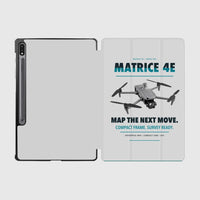 Thumbnail for DJI Matrice 4E design on light gray samsung tablet tablet case