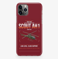 Thumbnail for Westland Scout AH1 design on dark red magsafe iphone case, for iPhone Pro Max