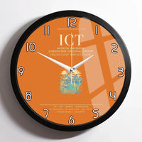 Thumbnail for Wichita Dwight D. Eisenhower National Airport ICT Wall-Clock Framed - Orange