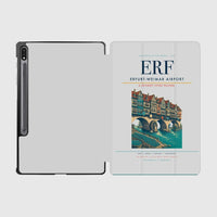 Thumbnail for Erfurt-Weimar Airport (ERF) design on light gray samsung tablet tablet case