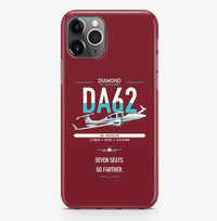 Thumbnail for Diamond DA62 design on dark red magsafe iphone case, for iPhone Pro Max