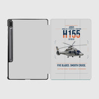Thumbnail for Airbus H155 EC155 B1 design on light gray samsung tablet tablet case