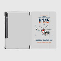 Thumbnail for Airbus H145 D3 design on light gray samsung tablet tablet case