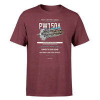Thumbnail for PW150A design on dark red single side