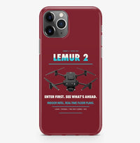 Thumbnail for BRINC LEMUR 2 Case ProMax design on dark red iphone case promax