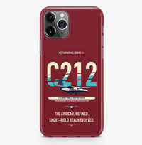 Thumbnail for CASA C-212-300 Aviocar Case ProMax design on dark red iphone case promax