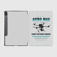 Thumbnail for Freefly Astro Max design on light gray samsung tablet tablet case