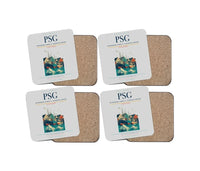 Thumbnail for Petersburg James A. Johnson Airport (PSG) design on light gray 4 pieces set coaster