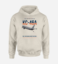 Thumbnail for KC-46A PEGASUS design on khaki double-side hoodie, single-side print