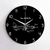 Thumbnail for How Planes Fly Wall Clock - view 2