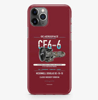 Thumbnail for CF6-6 Case ProMax design on dark red iphone case promax